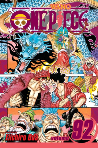 Cover image for 9781974710157 - One Piece, Vol. 92