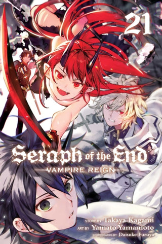 Cover image for 9781974710638 - Seraph of the End, Vol. 21