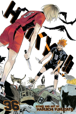 Cover image for 9781974710720 - Haikyu!!, Vol. 36