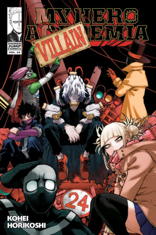 Cover image for 9781974711208 - My Hero Academia, Vol. 24