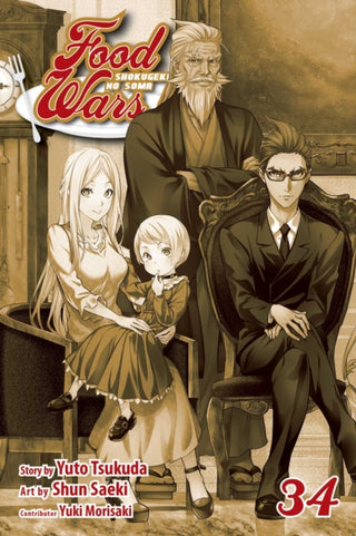 Cover image for 9781974711710 - Food Wars!: Shokugeki no Soma, Vol. 34
