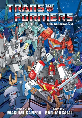 Cover image for 9781974711789 - Transformers: The Manga, Vol. 3