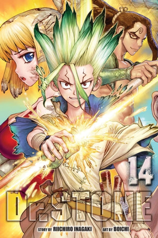 Cover image for 9781974717293 - Dr. STONE, Vol. 14
