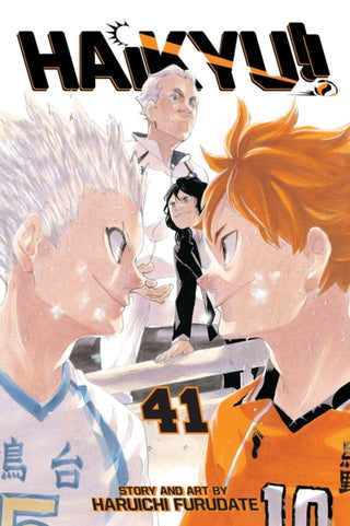 Cover image for 9781974718122 - Haikyu!!, Vol. 41