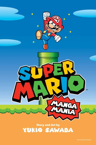 Cover image for 9781974718481 - Super Mario Manga Mania
