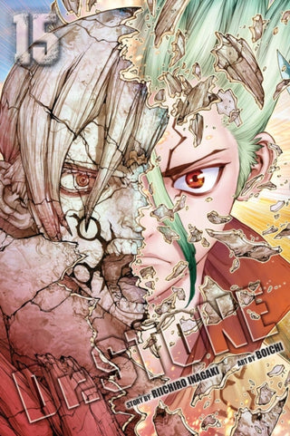 Cover image for 9781974720033 - Dr. STONE, Vol. 15