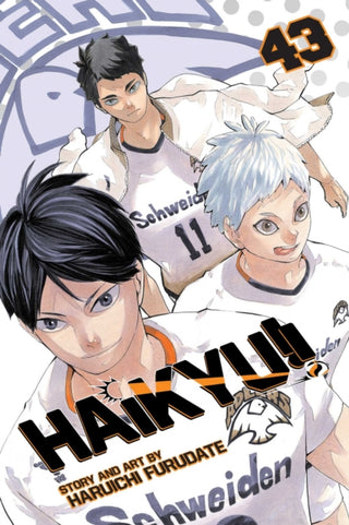 Cover image for 9781974720989 - Haikyu!!, Vol. 43