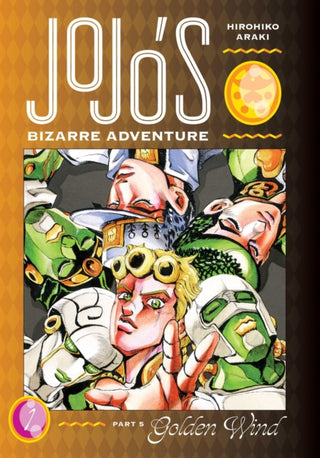 Cover image for 9781974723492 - Jojo's Bizarre Adventure Golden Wind 1
