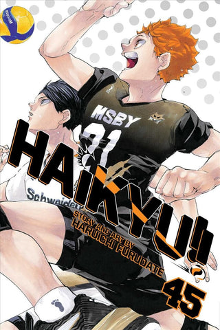 Cover image for 9781974723645 - Haikyu!!, Vol. 45