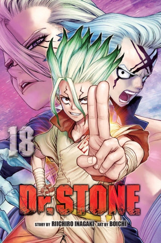 Cover image for 9781974724055 - Dr. STONE, Vol. 18