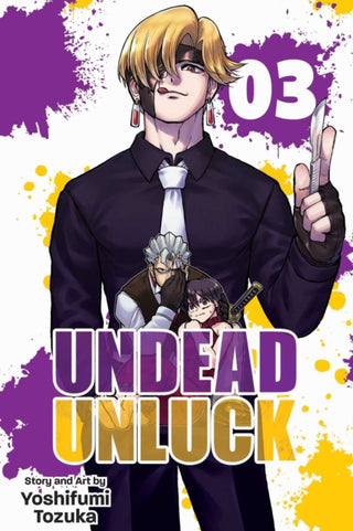 Cover image for 9781974724659 - Undead Unluck, Vol. 3