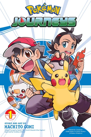 Cover image for 9781974725748 - Pokemon Journeys, Vol. 1