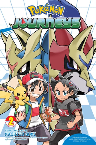 Cover image for 9781974726523 - Pokemon Journeys, Vol. 2