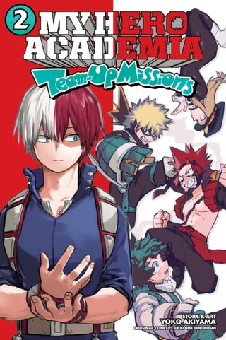 Cover image for 9781974727179 - My Hero Academia: Team-Up Missions, Vol. 2