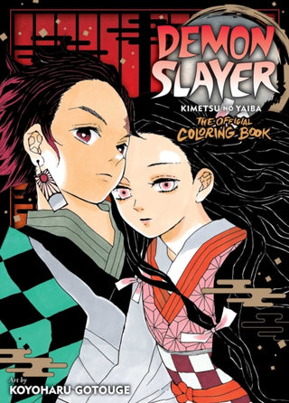 Cover image for 9781974729111 - Demon Slayer: Kimetsu no Yaiba: The Official Coloring Book