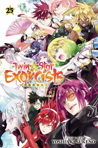 Cover image for 9781974730018 - Twin Star Exorcists, Vol. 25