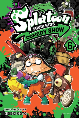 Cover image for 9781974732210 - Splatoon: Squid Kids Comedy Show, Vol. 6