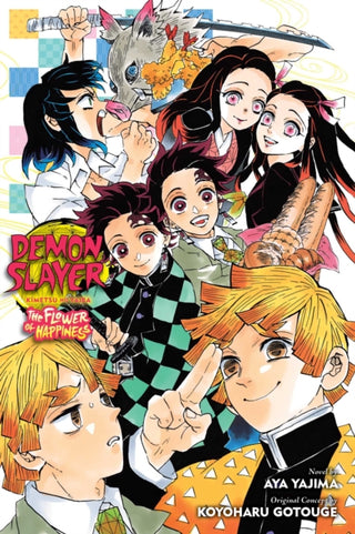 Cover image for 9781974732524 - Demon Slayer: Kimetsu no Yaiba—The Flower of Happiness