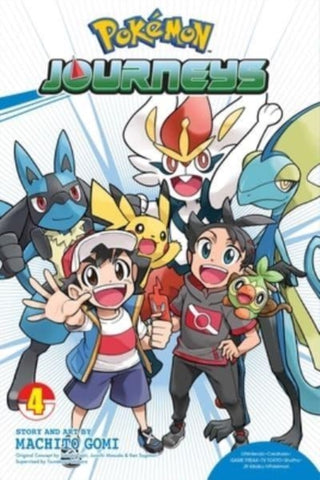 Cover image for 9781974734269 - Pokémon Journeys, Vol. 4