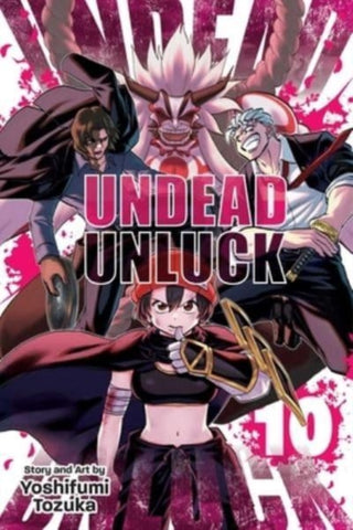 Cover image for 9781974736140 - Undead Unluck, Vol. 10