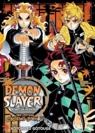 Cover image for 9781974738977 - Demon Slayer: Kimetsu no Yaiba: The Official Coloring Book 2