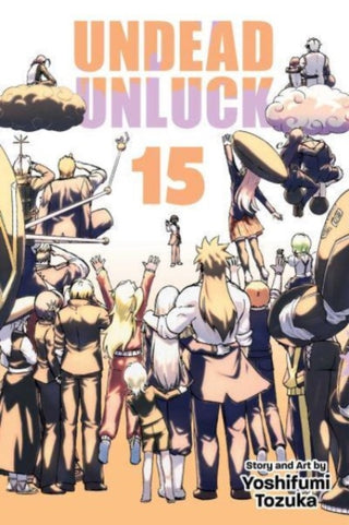 Cover image for 9781974743506 - Undead Unluck, Vol. 15