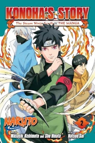 Cover image for 9781974749096 - Naruto: Konoha's Story—The Steam Ninja Scrolls: The Manga, Vol. 2