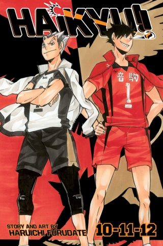 Cover image for 9781974752171 - Haikyu!! (3-in-1 Edition), Vol. 4