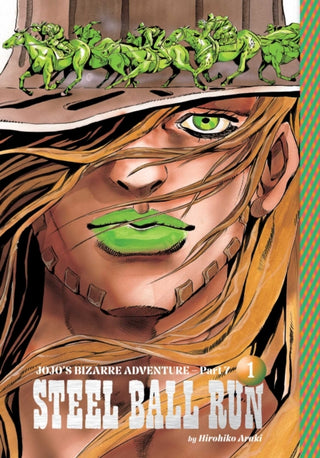 Cover image for 9781974752546 - JoJo's Bizarre Adventure: Part 7--Steel Ball Run, Vol. 1