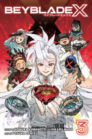 Supplemental image for 9781974755189 - Beyblade X, Vol. 3