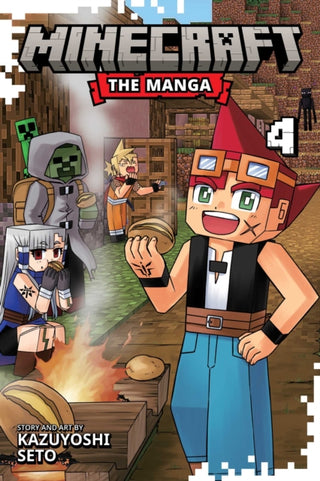 Cover image for 9781974758111 - Minecraft: The Manga, Vol. 4