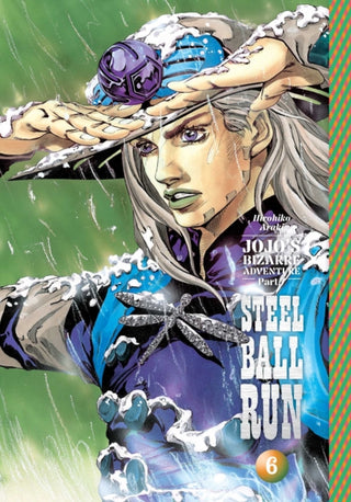 Cover image for 9781974762255 - JoJo's Bizarre Adventure: Part 7--Steel Ball Run, Vol. 6