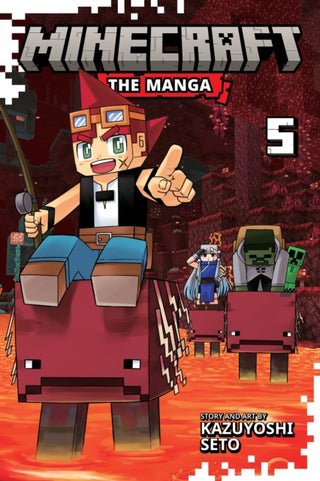Cover image for 9781974762330 - Minecraft: The Manga, Vol. 5