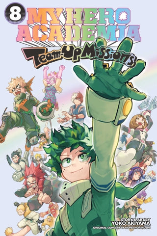 Cover image for 9781974765782 - My Hero Academia: Team-Up Missions, Vol. 8