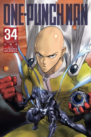 Cover image for 9781974766529 - One-Punch Man, Vol. 34