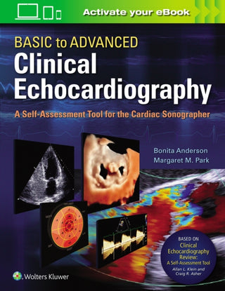 Cover image for 9781975136253 - Basic to Advanced Clinical Echocardiography