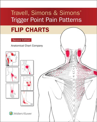 Cover image for 9781975183783 - Travell, Simons & Simons’ Trigger Point Pain Patterns Flip Charts