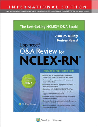 Supplemental image for 9781975184872 - Lippincott Q&A Review for NCLEX-RN