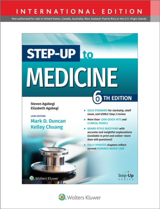 Cover image for 9781975192730 - Step-Up to Medicine