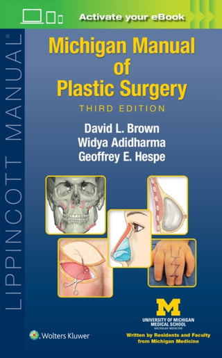 Cover image for 9781975197391 - Michigan Manual of Plastic Surgery