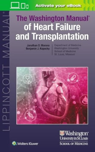 Cover image for 9781975212520 - The Washington Manual of Heart Failure and Transplantation