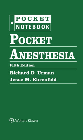 Cover image for 9781975213497 - Pocket Anesthesia