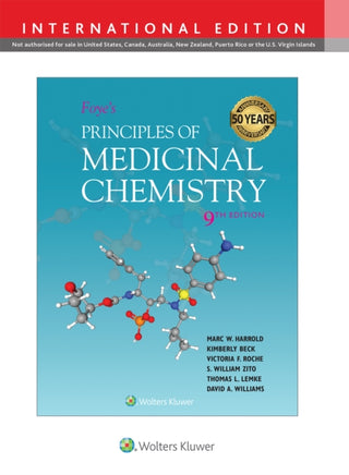 Cover image for 9781975218898 - Foye's Principles of Medicinal Chemistry