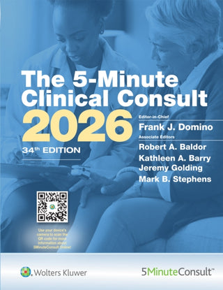 Cover image for 9781975253752 - 5 Minute Clinical Consult 2026