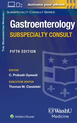 Cover image for 9781975256302 - Washington Manual Gastroenterology Subspecialty Consult