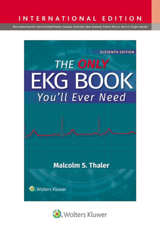 Cover image for 9781975293444 - The Only EKG Book You'll Ever Need