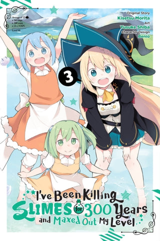 Cover image for 9781975309190 - I've Been Killing Slimes for 300 Years and Maxed Out My Level, Vol. 3 (manga)