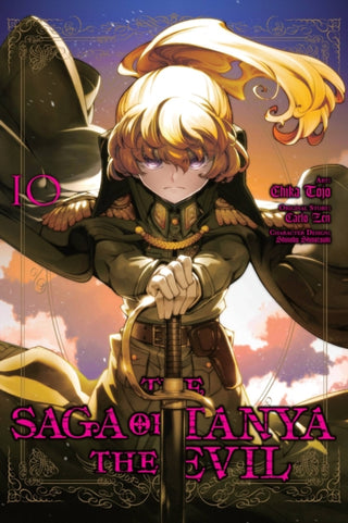 Cover image for 9781975310882 - The Saga of Tanya the Evil, Vol. 10 (manga)