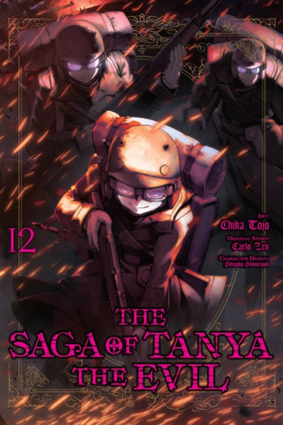 Cover image for 9781975310943 - The Saga of Tanya the Evil, Vol. 12 (manga)