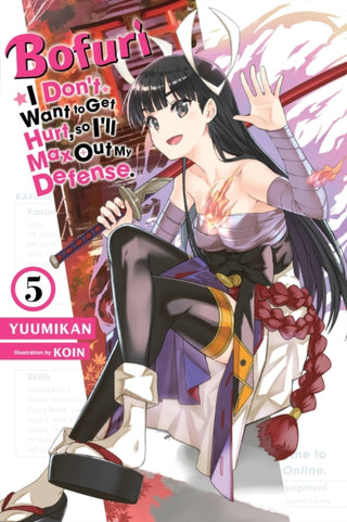 Cover image for 9781975323608 - Bofuri: I Don't Want to Get Hurt, so I'll Max Out My Defense., Vol. 5 (light novel)